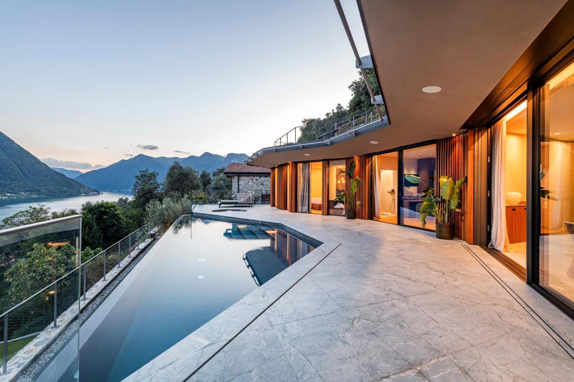 Villa Osee Lago Di Como Сала-Комачина Экстерьер фото